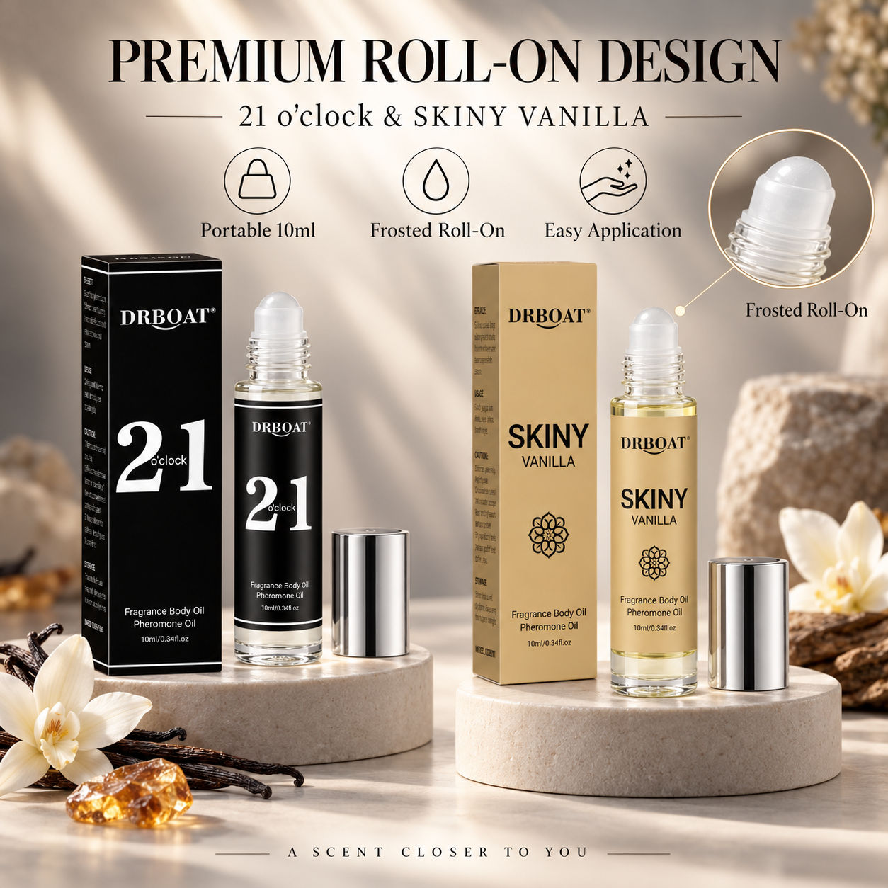 Perfume Fragrance Oil - Męski perfumowany olejek w formie roll-on,